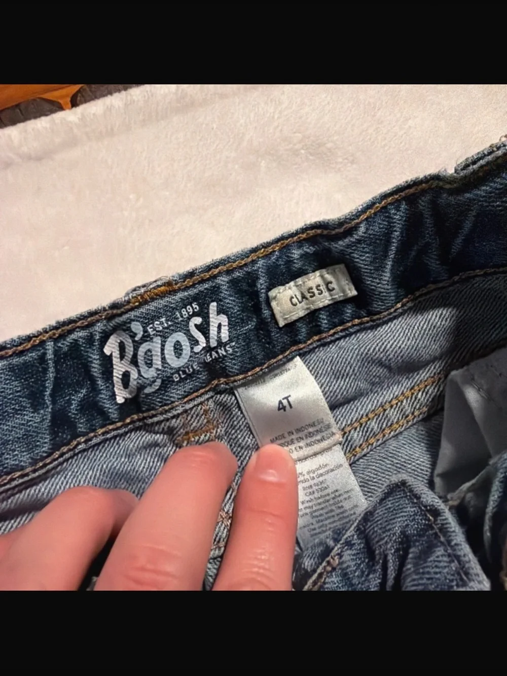 Classic Blue Toddler Jeans - Comfortable Everyday Denim